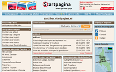 Zanzibar Startpagina